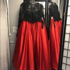 Sherri Hill Two Piece Prom Dress